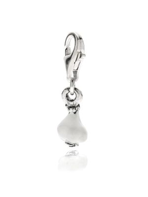 Garlic Charm in Sterling Silver and Enamel