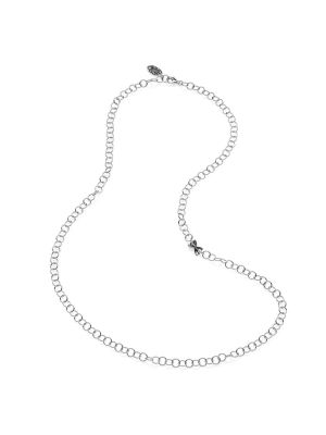 Rolo Premium Necklace 80 cm in Sterling Silver