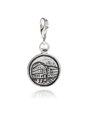 Colosseum Charm in Sterling Silver