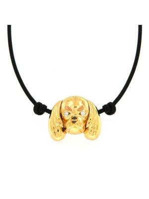 Gold Cavalier necklace