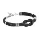 Bracelet in marine lanyard black
