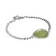 Bracelet With Faceted crystal olivine