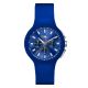 Clock in hypoallergenic silicone cobalt blue and blue counters