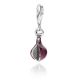 Tropea Onion Charm in Sterling Silver and Enamel