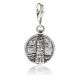 Tower of Pisa Charm in Sterling Silver
