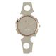Watch lady in silicone anallergic taupe with white polka dots