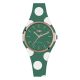 Watch lady in anallergic silicone green with white polka dots