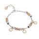 Bracelet beads with circles rosati of zircons