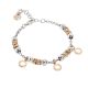 Bracelet beads with circles rosati