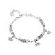 Bracelet beads with crowns zirconate