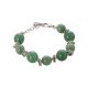 Bracelet with agate mix green and avventurina ones