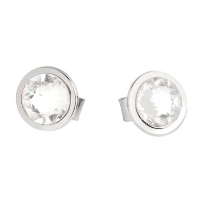 Earrings in the lobe with crystal Swarovski crystal