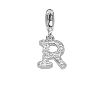 Charm with the letter R in zircons