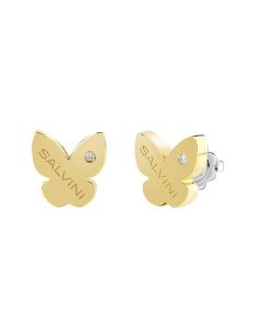 Salvini orecchini I Segni Farfalla Oro Giallo