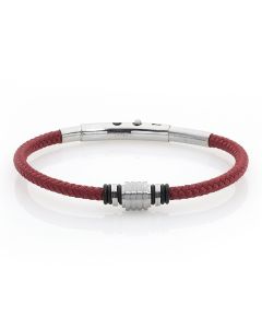 Bracelet in codline red marina