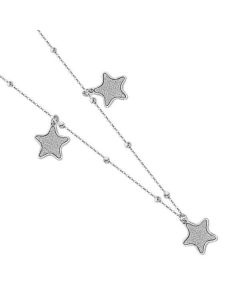 Necklace with stars glitterate