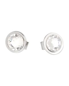 Earrings in the lobe with crystal Swarovski crystal