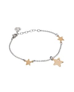 
Bracelet with pink stars