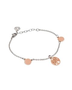 
Bracelet with rosy tree of life