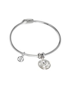 Bracelet with charm in the crystal Swarovski crystal