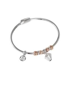 Bracelet with charm in the shape of a cupcake