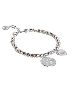 Bracelet beads with pendant "I love my sister"