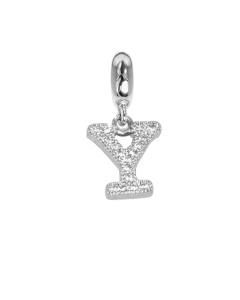 Charm with the letter Y in zircons