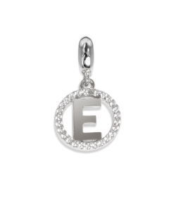 Circular charm in zircons with letter E