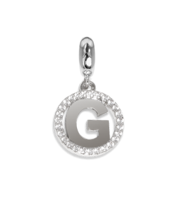 Circular charm in zircons with letter G