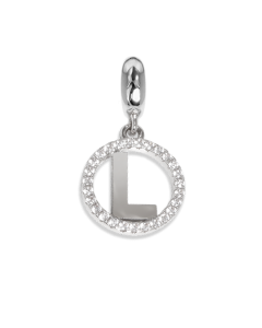 Circular charm in zircons with letter L